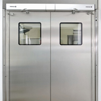 Porte automatique battante