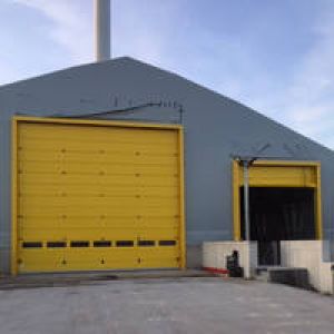 Porte sectionnelle industrielle
