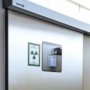 Porte automatique radiologie