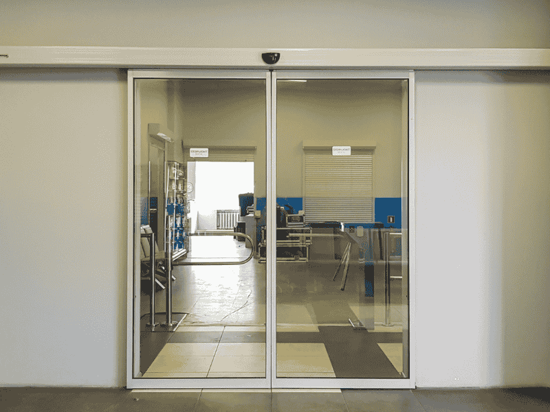 Porte automatique - Laboratoire