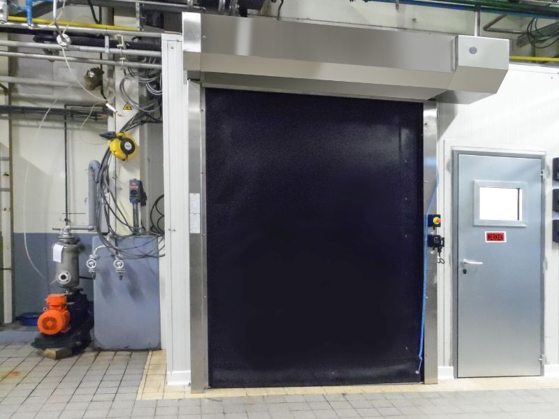 Porte rapide zones ATEX